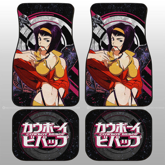 Faye Valentine Car Floor Mats Custom Cowbop Bebop Anime - Gearcarcover - 1