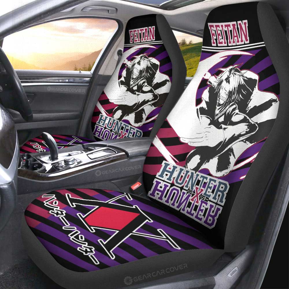 Feitan Pohtoh Car Seat Covers Custom Hunter x Hunter Anime Car Accessories - Gearcarcover - 4