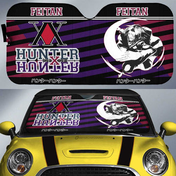 Feitan Pohtoh Car Sunshade Custom Hunter x Hunter Anime Car Interior Accessories - Gearcarcover - 1