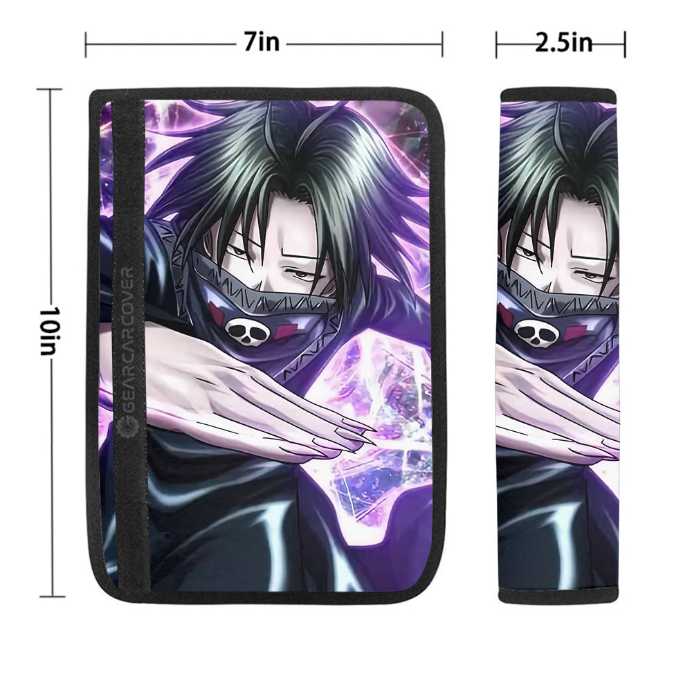 Feitan Pohtoh Seat Belt Covers Custom Hunter x Hunter Anime Car Accessories - Gearcarcover - 1