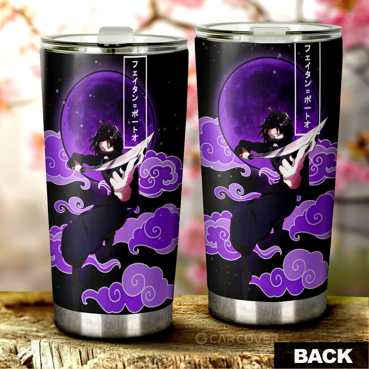 Feitan Pohtoh Tumbler Cup Custom Hunter x Hunter Anime Car Accessories - Gearcarcover - 3