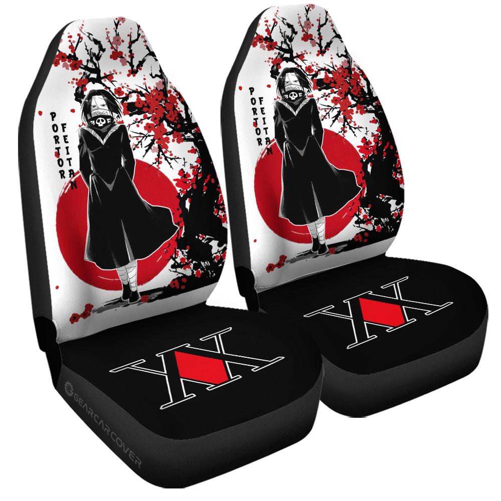 Feitan Portor Car Seat Covers Custom Japan Style Hunter x Hunter Anime Car Accessories - Gearcarcover - 3