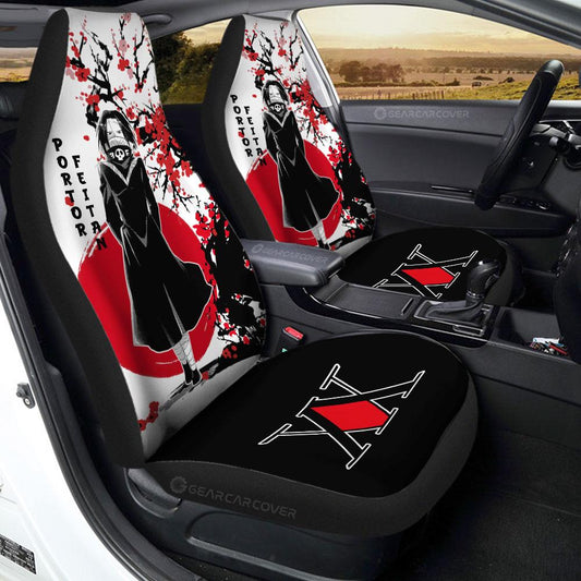 Feitan Portor Car Seat Covers Custom Japan Style Hunter x Hunter Anime Car Accessories - Gearcarcover - 1