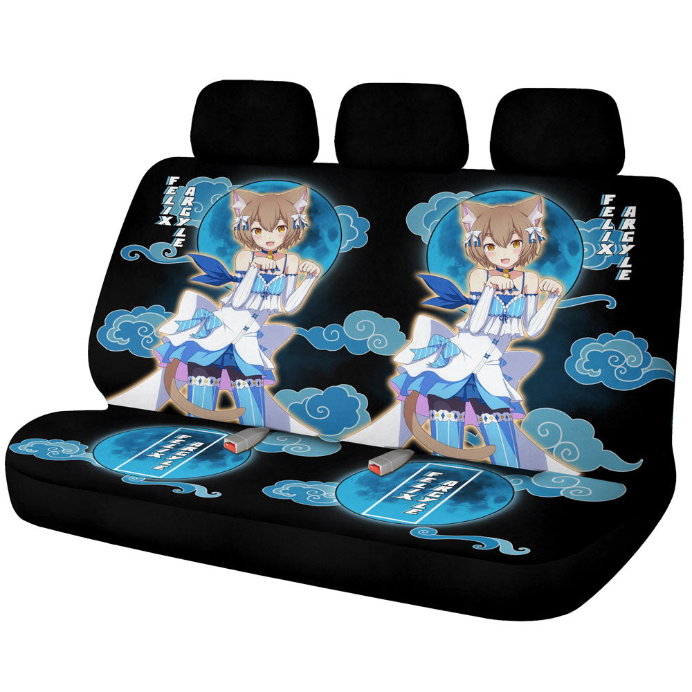 Felix Argyle Car Back Seat Covers Custom Re:Zero Anime Car Accessories - Gearcarcover - 1