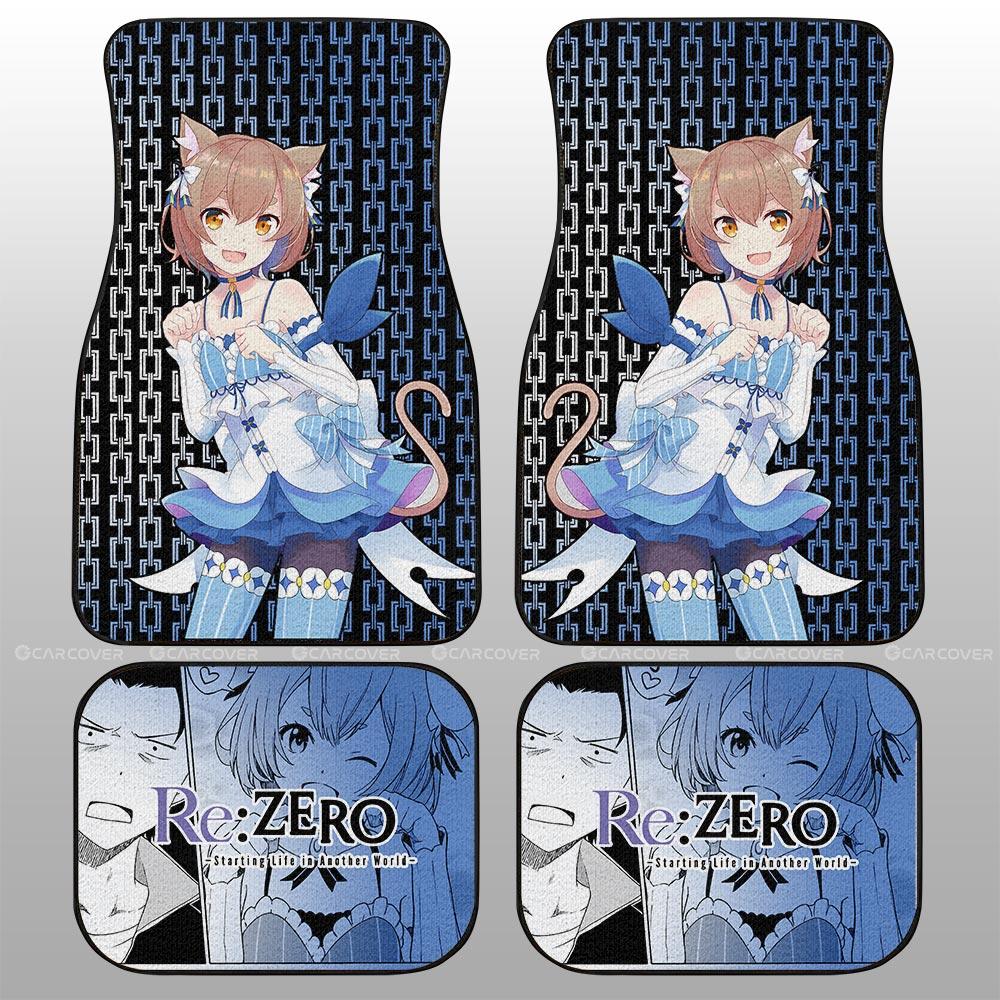 Felix Car Floor Mats Custom Anime Re:Zero Car Accessories - Gearcarcover - 2