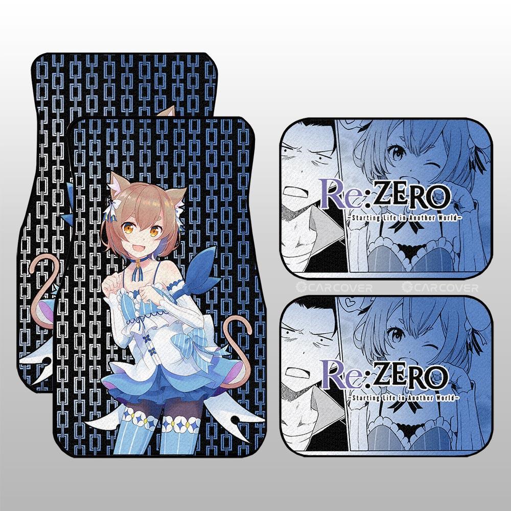 Felix Car Floor Mats Custom Anime Re:Zero Car Accessories - Gearcarcover - 1