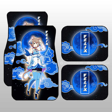 Felix Car Floor Mats Custom Re:Zero Anime Car Accessoriess - Gearcarcover - 1