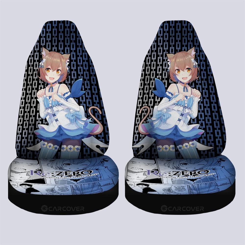 Felix Car Seat Covers Custom Anime Re:Zero Car Accessories - Gearcarcover - 4