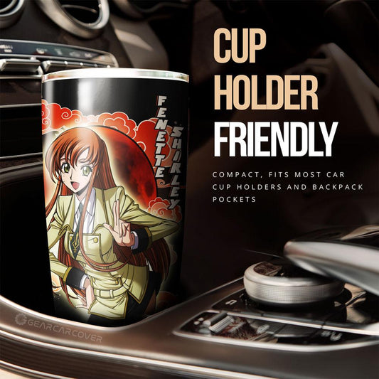 Fenette Shirley Tumbler Cup Custom Code Geass Anime Car Accessories - Gearcarcover - 2