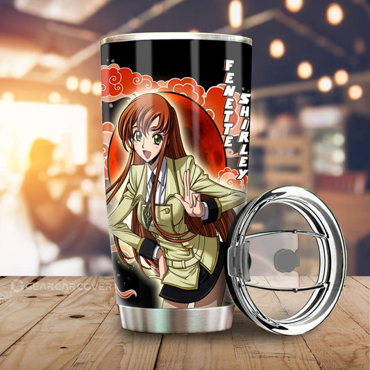 Fenette Shirley Tumbler Cup Custom Code Geass Anime Car Accessories - Gearcarcover - 1