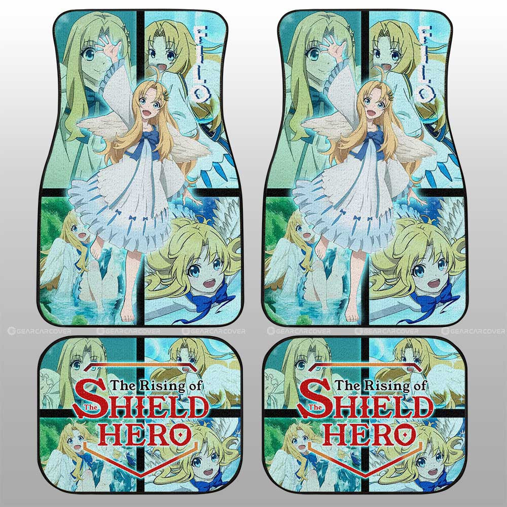 Filo Car Floor Mats Custom The Rising Of The Shield Hero Anime Car Accessories - Gearcarcover - 1