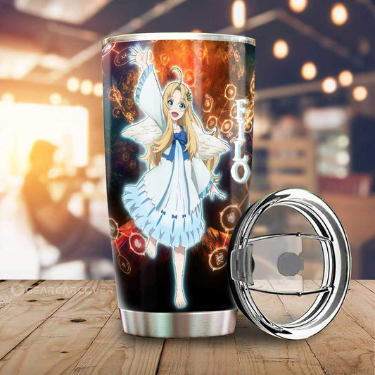 Filo Tumbler Cup Custom Rising Of The Shield Hero Anime Car Accessories - Gearcarcover - 1