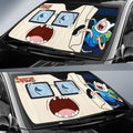 Finn Car Sunshade Custom Adventure Time Car Accessories - Gearcarcover - 2