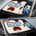Finn Car Sunshade Custom Adventure Time Car Accessories - Gearcarcover - 2
