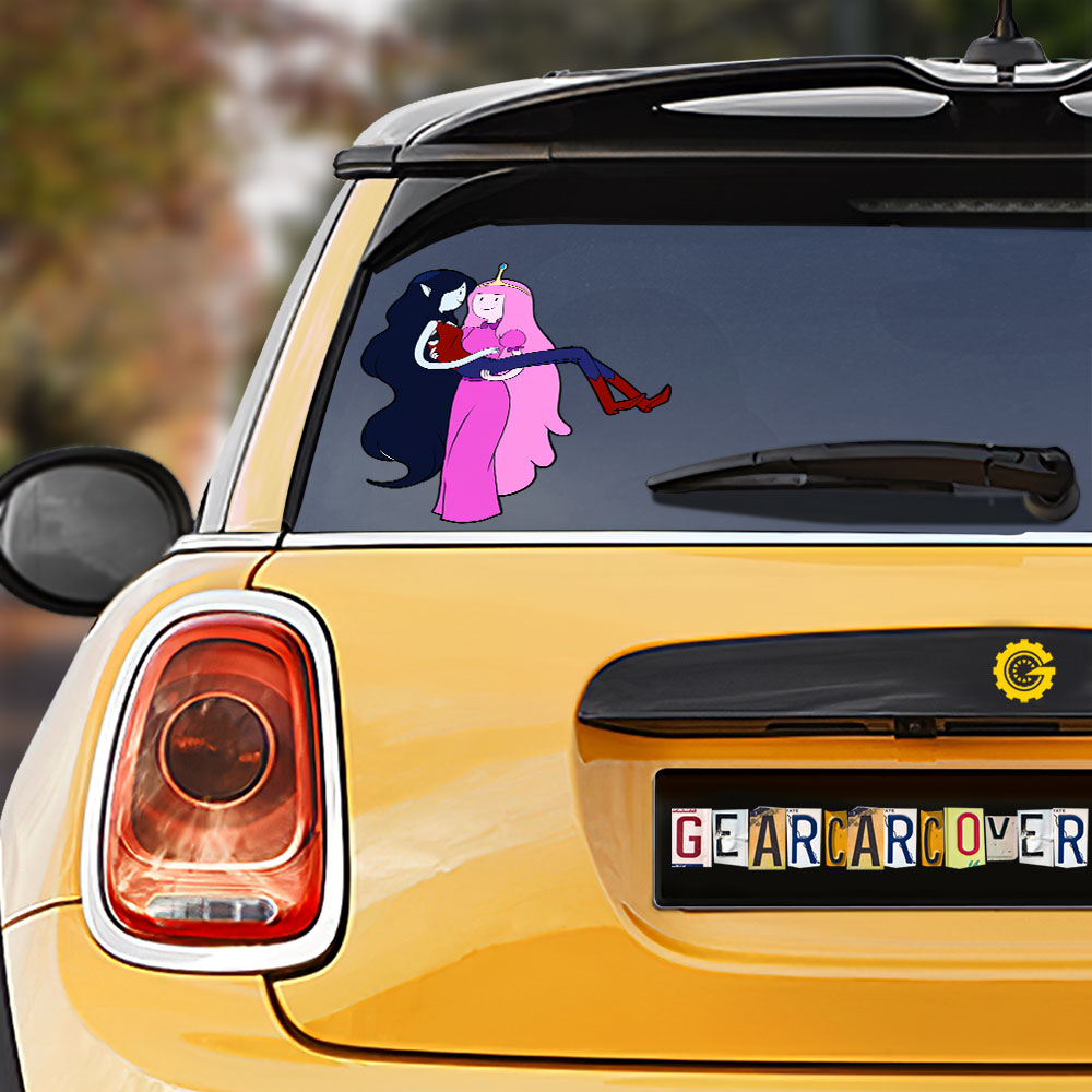 Finn & Jake Car Sticker Custom Adventure Time - Gearcarcover - 1