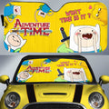 Finn the Human Adventure Time Car Sunshade Custom Cartoon Car Accessories - Gearcarcover - 1