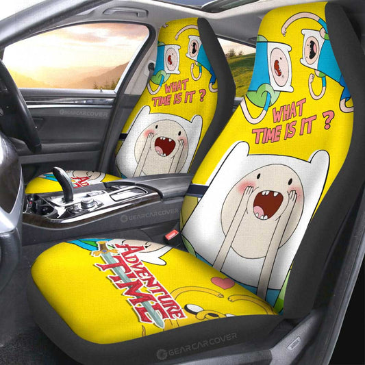 Finn the Human Car Seat Covers Custom Adventure Time - Gearcarcover - 2