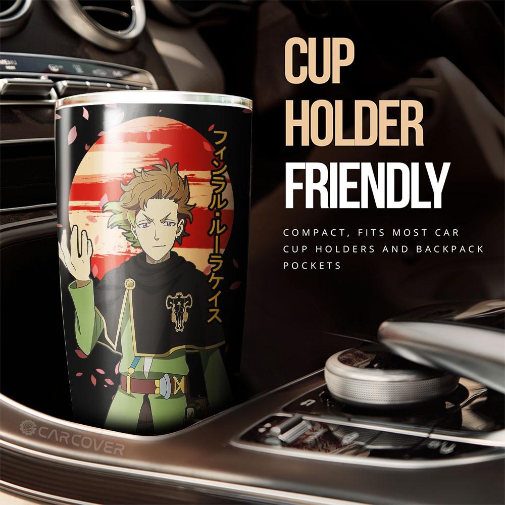 Finral Roulacase Tumbler Cup Custom Black Clover Anime Car Interior Accessories - Gearcarcover - 2