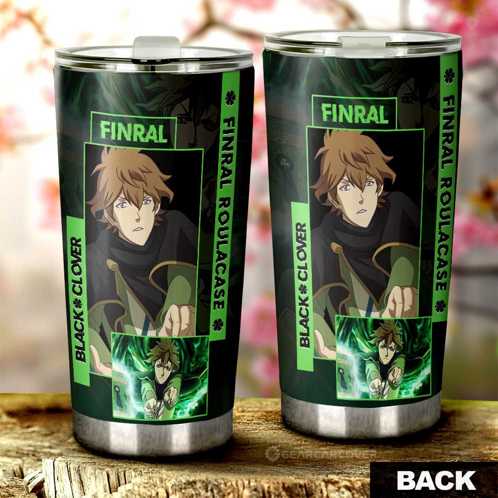 Finral Roulacase Tumbler Cup Custom Black Clover Anime - Gearcarcover - 3