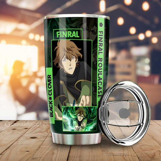 Finral Roulacase Tumbler Cup Custom Black Clover Anime - Gearcarcover - 1