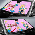 Fionna Adventure Time Car Sunshade Custom Cartoon Car Accessories - Gearcarcover - 2