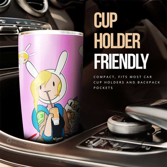 Fionna Adventure Time Tumbler Cup Custom Cartoon Car Accessories - Gearcarcover - 2
