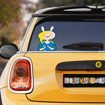Fionna Car Sticker Custom Adventure Time For Fans - Gearcarcover - 1