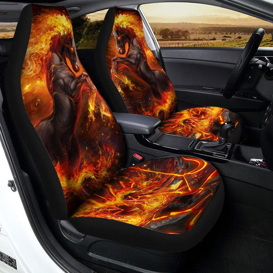 Fire Horse Car Seat Covers Custom Accessories - Gearcarcover - 2