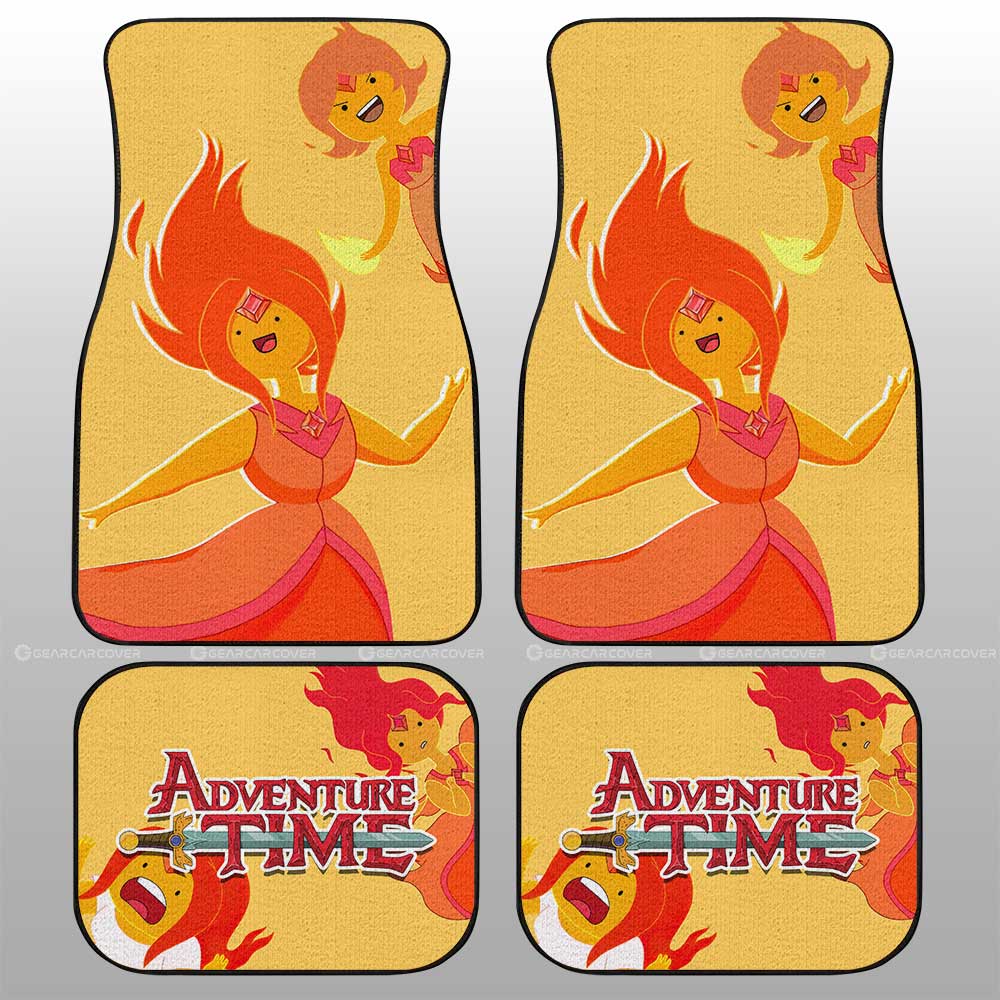Fire Princess Adventure Time Car Floor Mats Custom Cartoon Car Accessories - Gearcarcover - 1