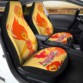 Fire Princess Adventure Time Car Seat Covers Custom Cartoon Car Accessories - Gearcarcover - 1