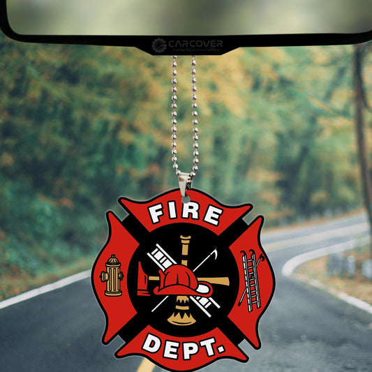 Firefighter Ornament Custom Car Interior Accessories - Gearcarcover - 1