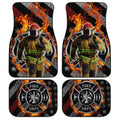 Fireman Car Floor Mats Custom American Firefighter Car Accessories - Gearcarcover - 1