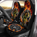 Fireman Car Seat Covers Custom American Firefighter Car Accessories - Gearcarcover - 2