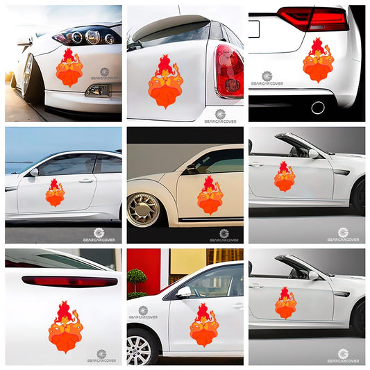 Flame Princess Car Sticker Custom Adventure Time For Fans - Gearcarcover - 2