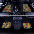 Floral Sugar Skull Car Floor Mats Custom Vintage Style Car Accessories - Gearcarcover - 2