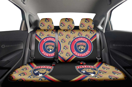 Florida Panthers Car Back Seat Cover Custom Car Decorations For Fans - Gearcarcover - 2
