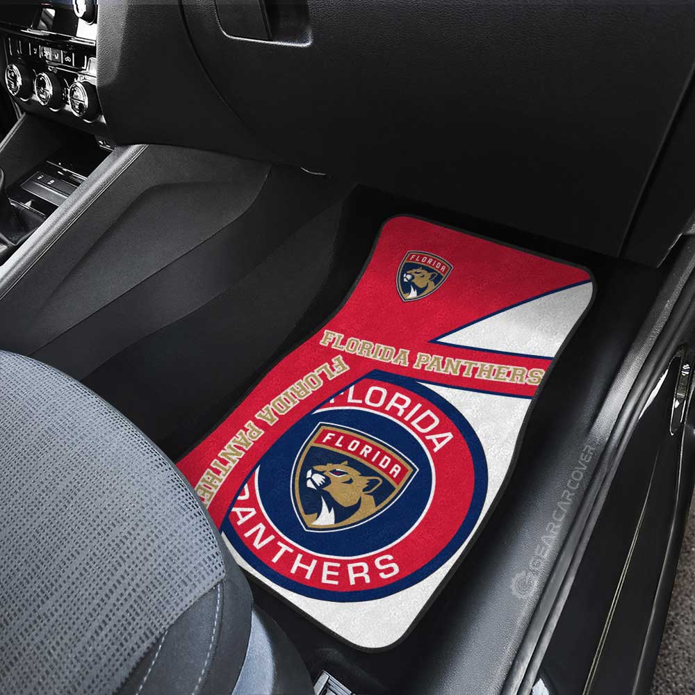 Florida Panthers Car Floor Mats Custom Car Accessories For Fans - Gearcarcover - 3