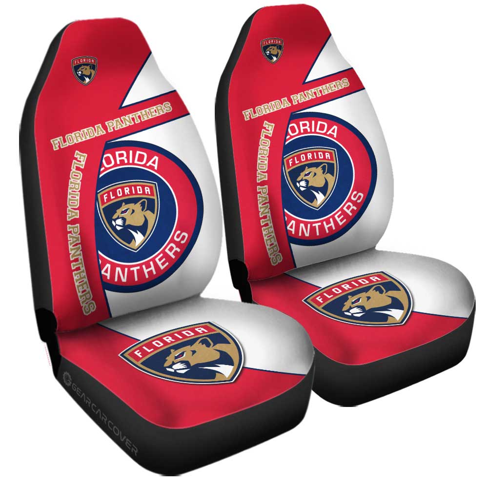 Florida Panthers Car Seat Covers Custom Car Accessories For Fans - Gearcarcover - 3