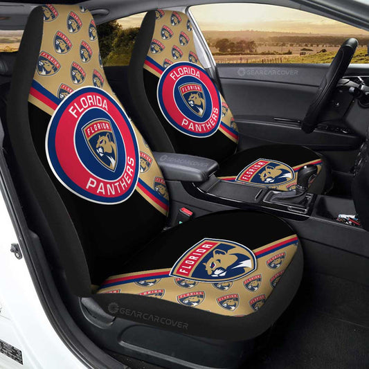 Florida Panthers Car Seat Covers Custom Car Accessories For Fans - Gearcarcover - 1