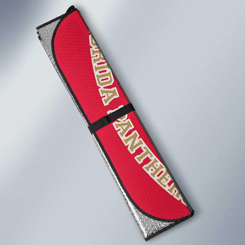 Florida Panthers Car Sunshade Custom Car Accessories For Fans - Gearcarcover - 3