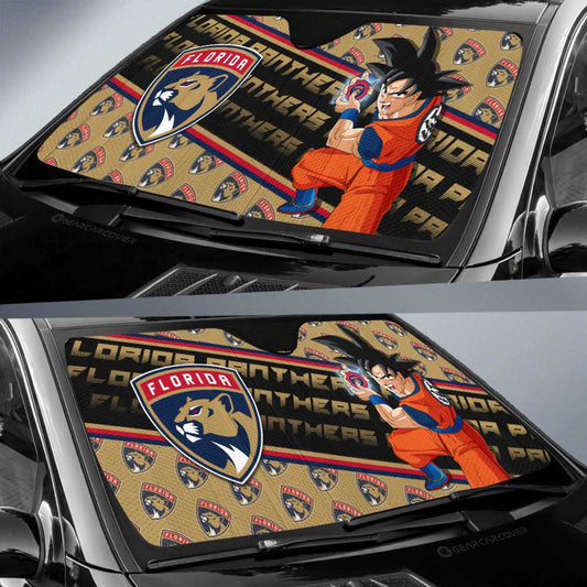 Florida Panthers Car Sunshade Custom Car Decorations For Fans - Gearcarcover - 2