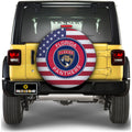Florida Panthers Spare Tire Covers Custom US Flag Style - Gearcarcover - 1