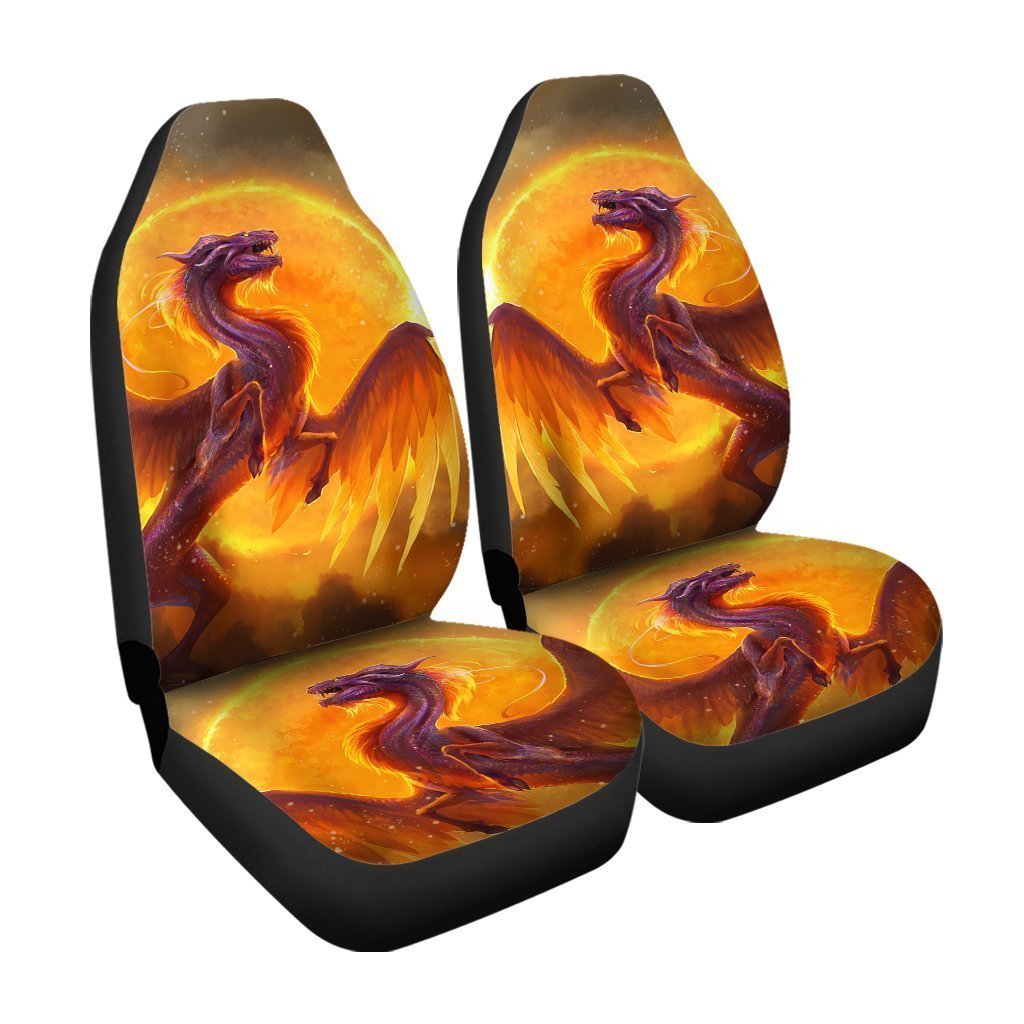 Flying Dragon Car Seat Covers Custom Car Accessories - Gearcarcover - 3