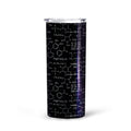 Formula & Equation Chemistry Tall Glitter Tumbler - Gearcarcover - 3