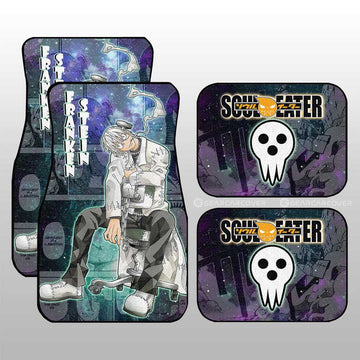 Franken Stein Car Floor Mats Custom Soul Eater Anime Manga Galaxy Style - Gearcarcover - 1