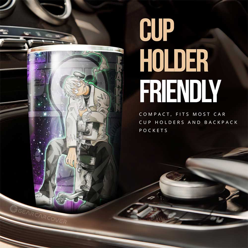 Franken Stein Tumbler Cup Custom Soul Eater Anime Manga Galaxy Style - Gearcarcover - 2
