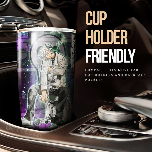 Franken Stein Tumbler Cup Custom Soul Eater Anime Manga Galaxy Style - Gearcarcover - 2