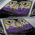 Frankenstein Car Sunshade Custom Halloween Characters Car Interior Accessories - Gearcarcover - 3