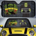 Frankenstein Car Sunshade Custom Horror Characters Car Interior Accessories - Gearcarcover - 1