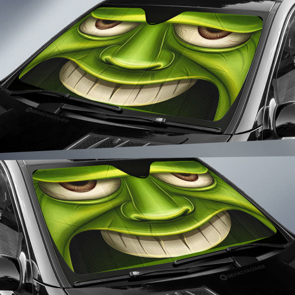 Frankenstein Car Sunshade Custom Horror Face Car Interior Accessories - Gearcarcover - 3